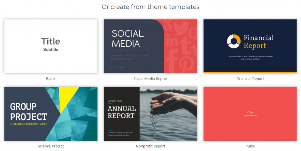 Presentation-theme-templates | Visme