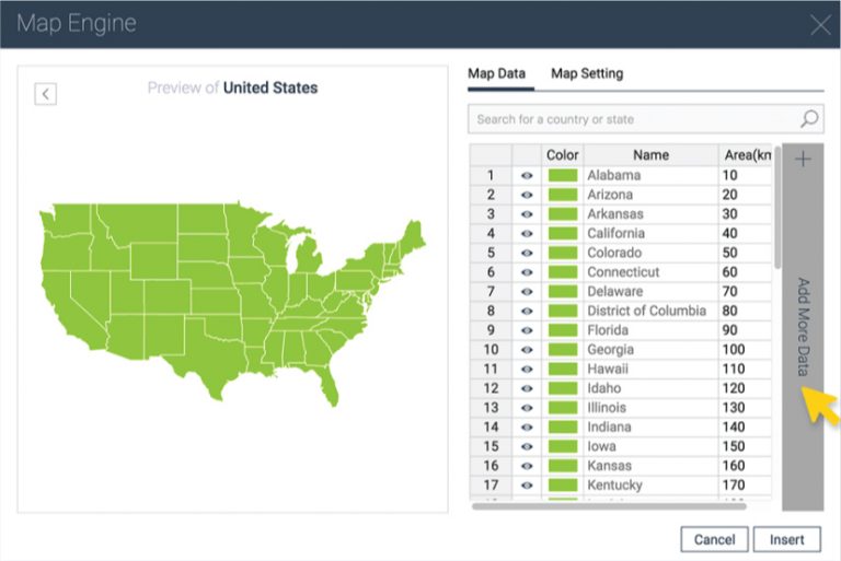 insert-map-data | Visme