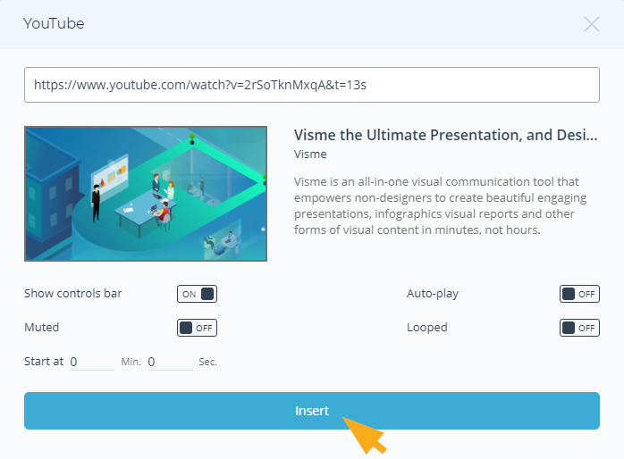 remove vimeo logo from embedded video