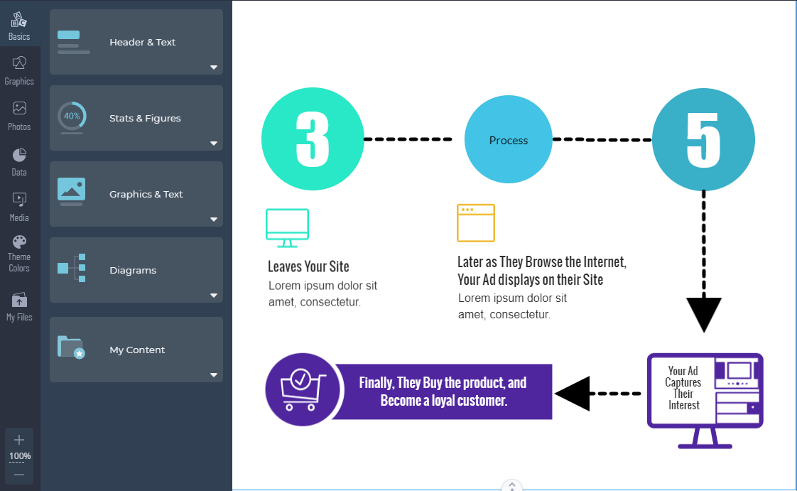 How-to-Make-a-Flowchart-with-Visme-content-block | Visme