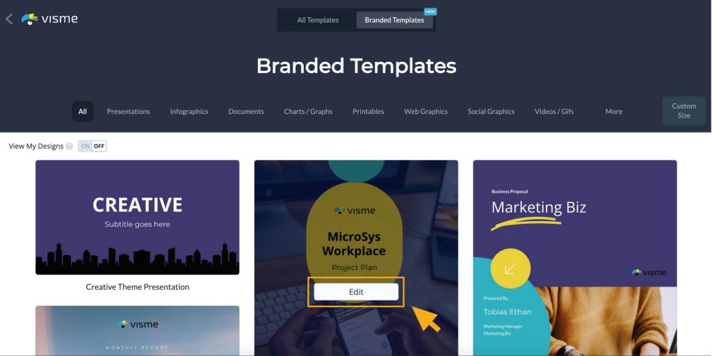 Creating Branded Templates In Minutes | Visme