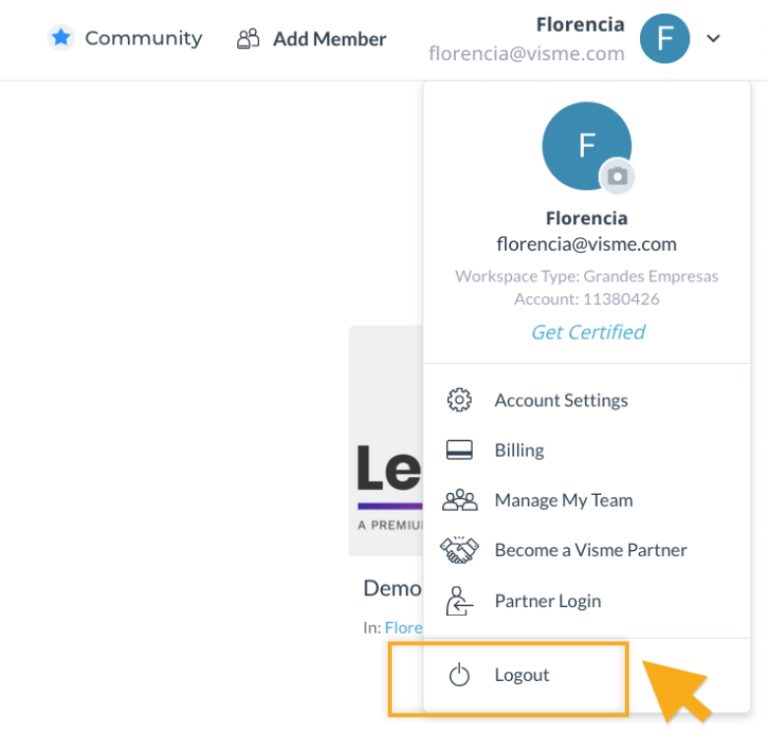 how-to-log-out-of-your-visme-account-visme