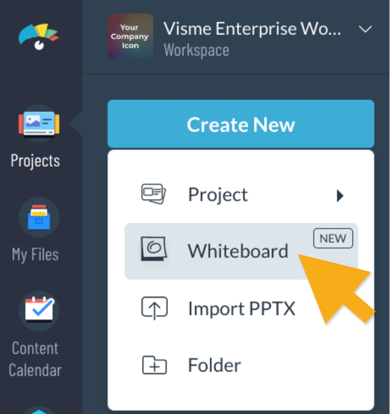 How To Use The Visme Online Whiteboard Visme